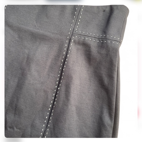 Rebecca Taylor Black A-Line Skirt - Picture 3 of 6